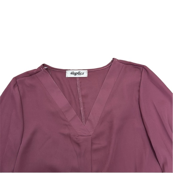 NWOT Haptics by Holly Harper Blush Boho Top - Picture 6 of 6